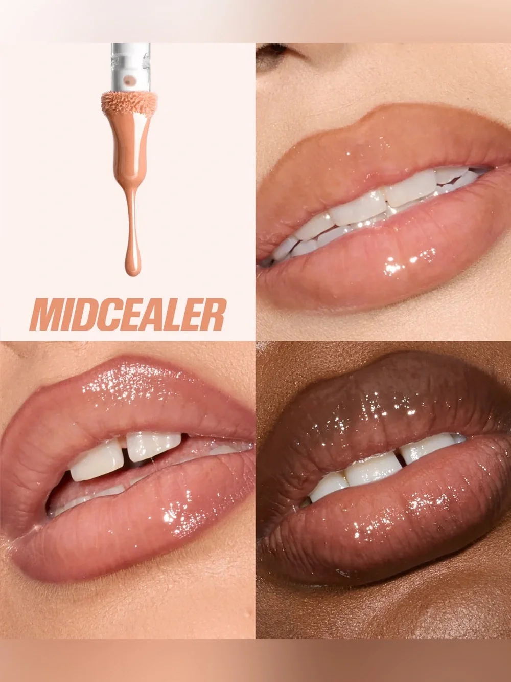 HUDA BEAUTY Faux Filler Extra Shine Lip Gloss - MidCealer